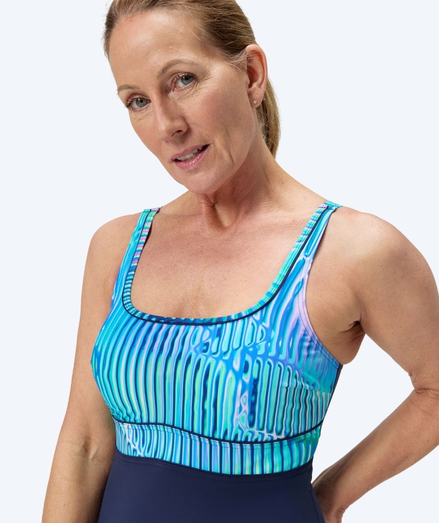 Speedo Badeanzug für Damen - Shaping ContourEclipse - Donkerblau/Türkis - Image 5