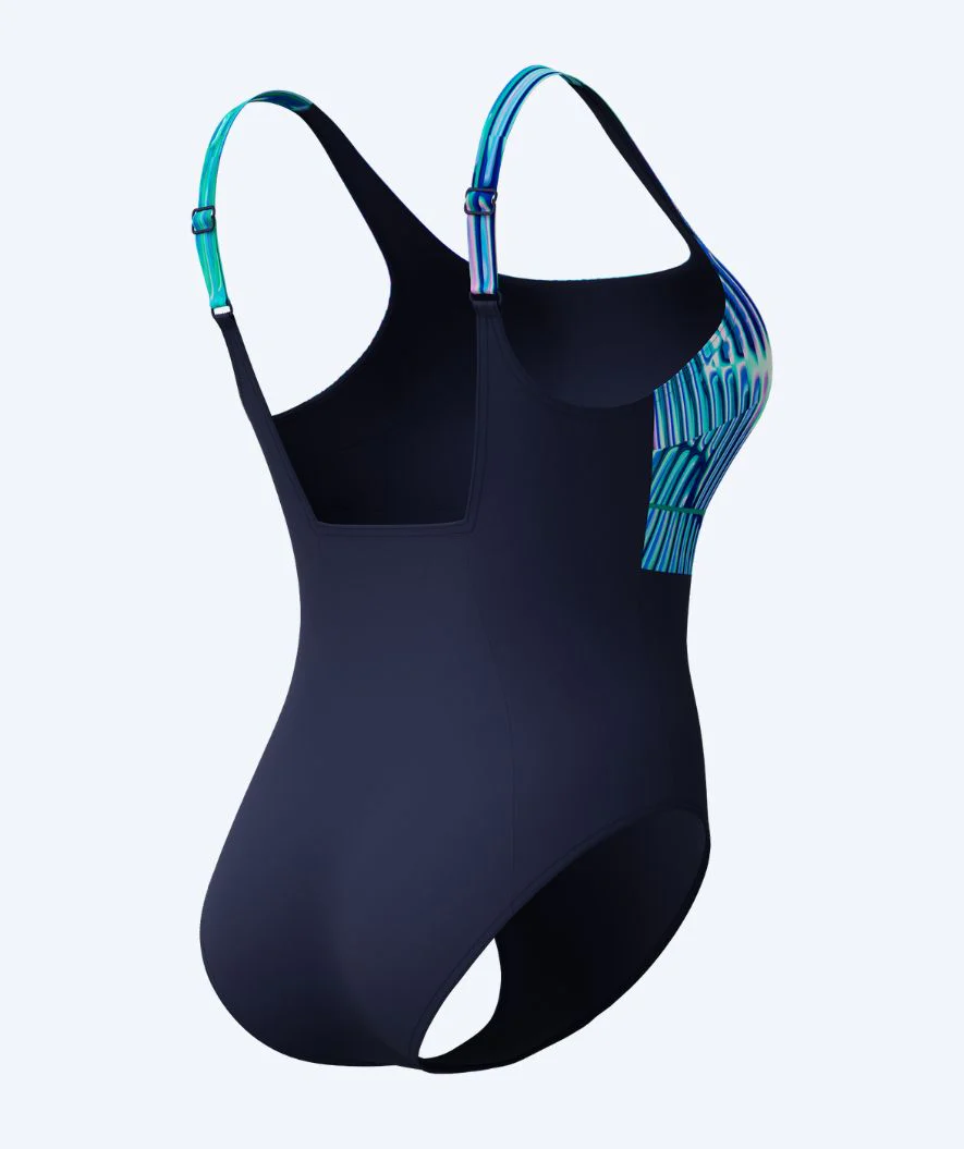 Speedo Badeanzug für Damen - Shaping ContourEclipse - Donkerblau/Türkis - Image 7