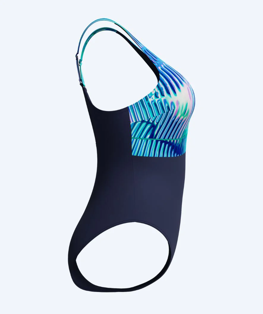 Speedo Badeanzug für Damen - Shaping ContourEclipse - Donkerblau/Türkis - Image 8