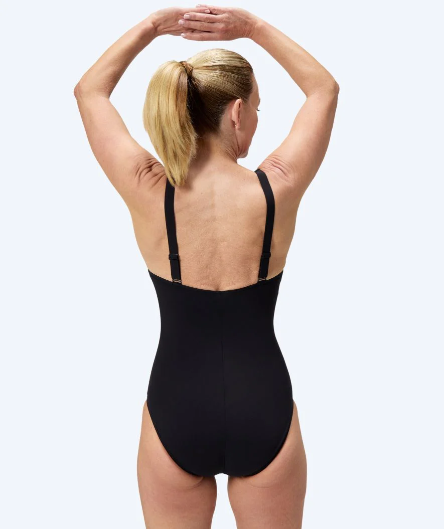 Speedo Badeanzug für Damen - Shaping Printed LunaElustre - Schwarz/Türkis - Image 2