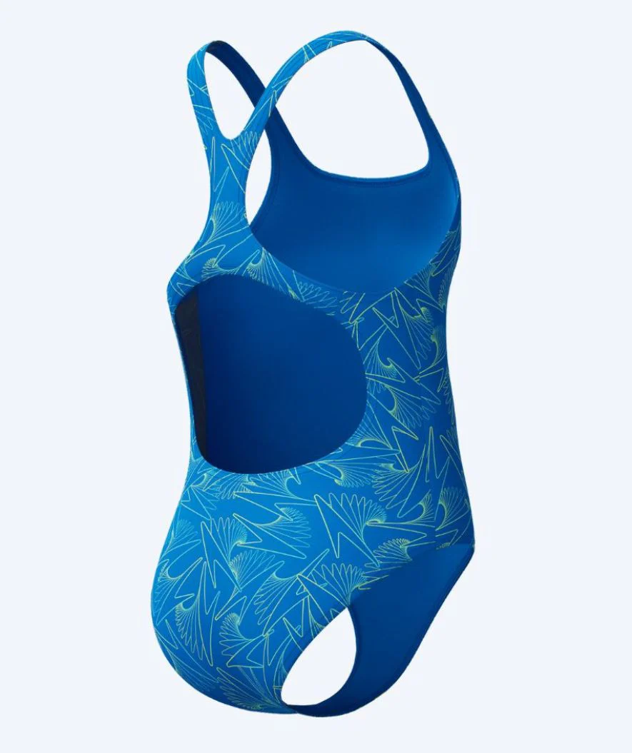 Speedo Badeanzug für Mädchen - Hyperboom Allover Medalist - Blau/Grün - Image 2