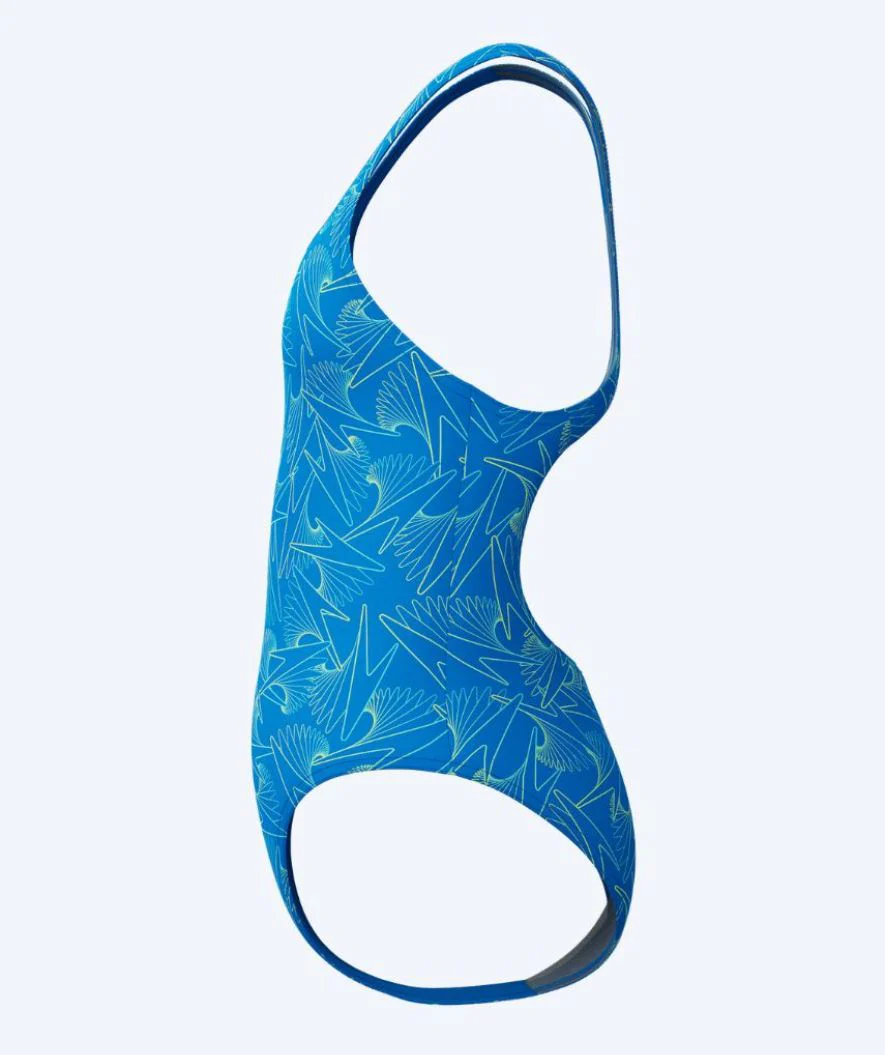 Speedo Badeanzug für Mädchen - Hyperboom Allover Medalist - Blau/Grün - Image 3