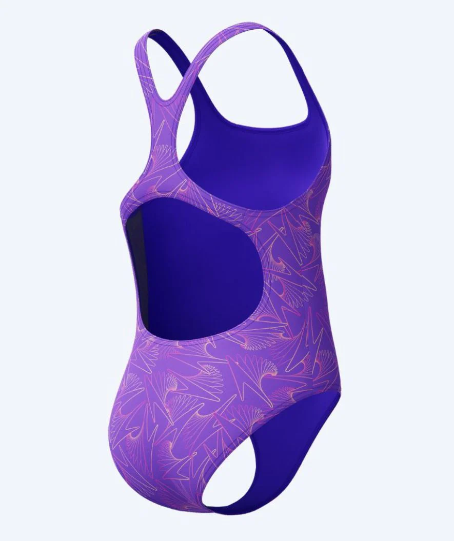 Speedo Badeanzug für Mädchen - Hyperboom Allover Medalist - Lila - Image 2