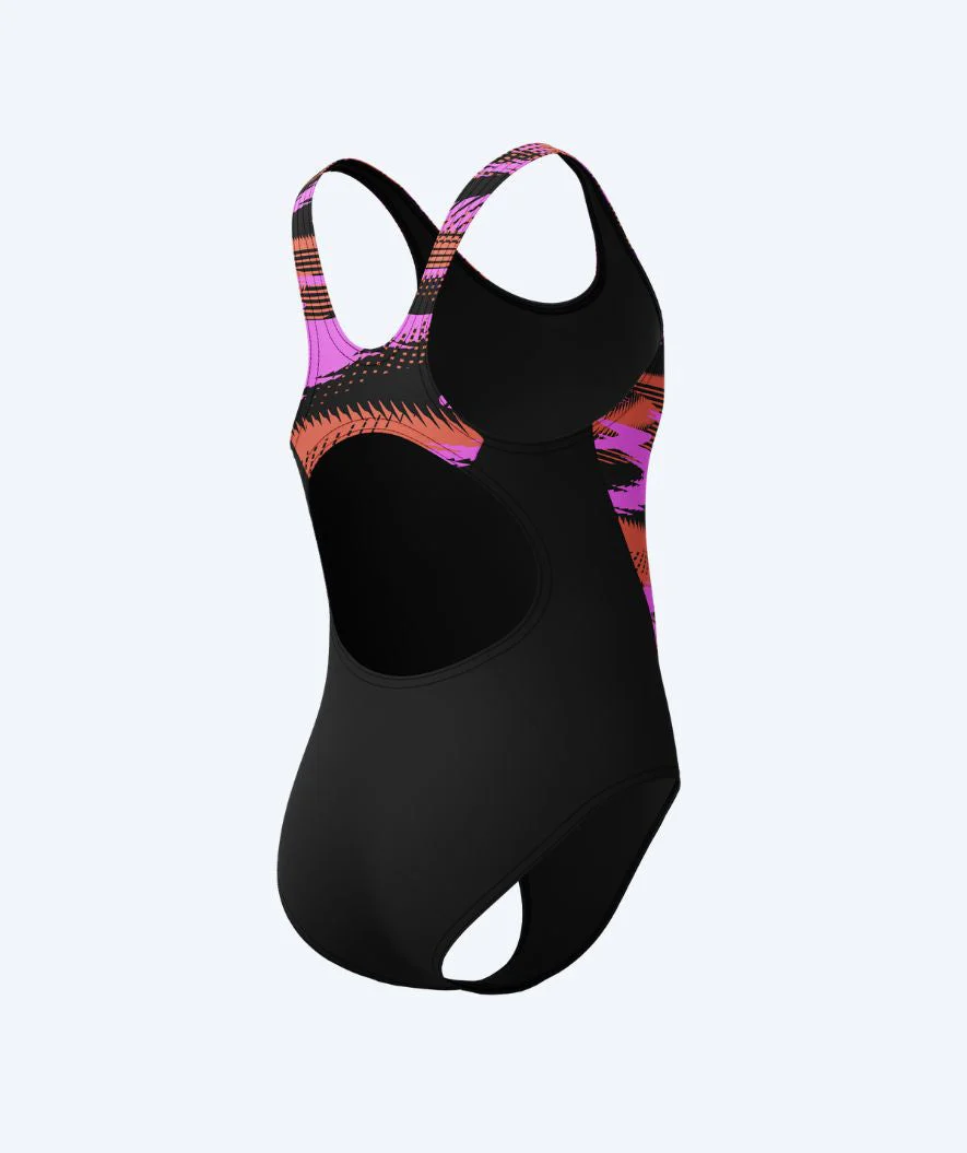Speedo Badeanzug für Mädchen - Hyperboom Splice Muscleback - Schwarz/Rosa - Image 2