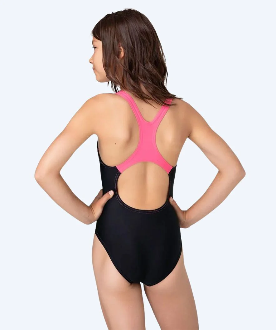 Speedo Badeanzug für Mädchen - Medley Logo Medalist - Schwarz/Hellrosa - Image 2