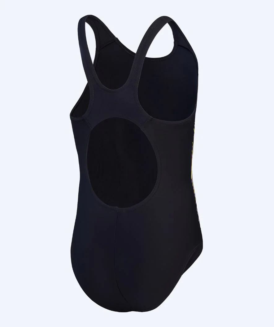 Speedo Badeanzug für Mädchen - Plastisol Placement Muscleback - Schwarz/Lila - Image 2