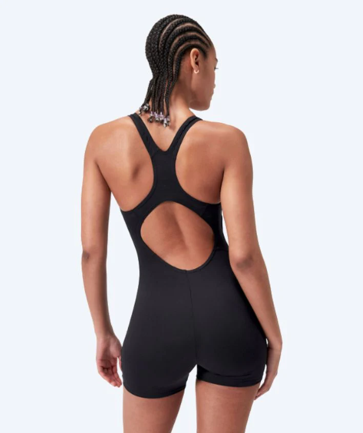 Speedo Badeanzug mit Bein für Damen - Endurance - Schwarz - Image 2