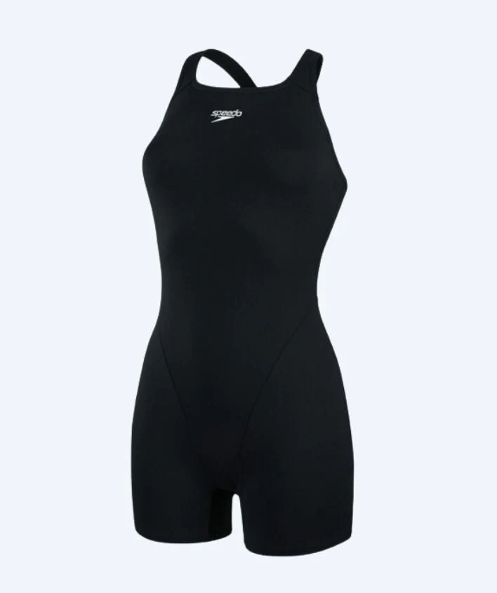 Speedo Badeanzug mit Bein für Damen - Endurance - Schwarz - Image 7