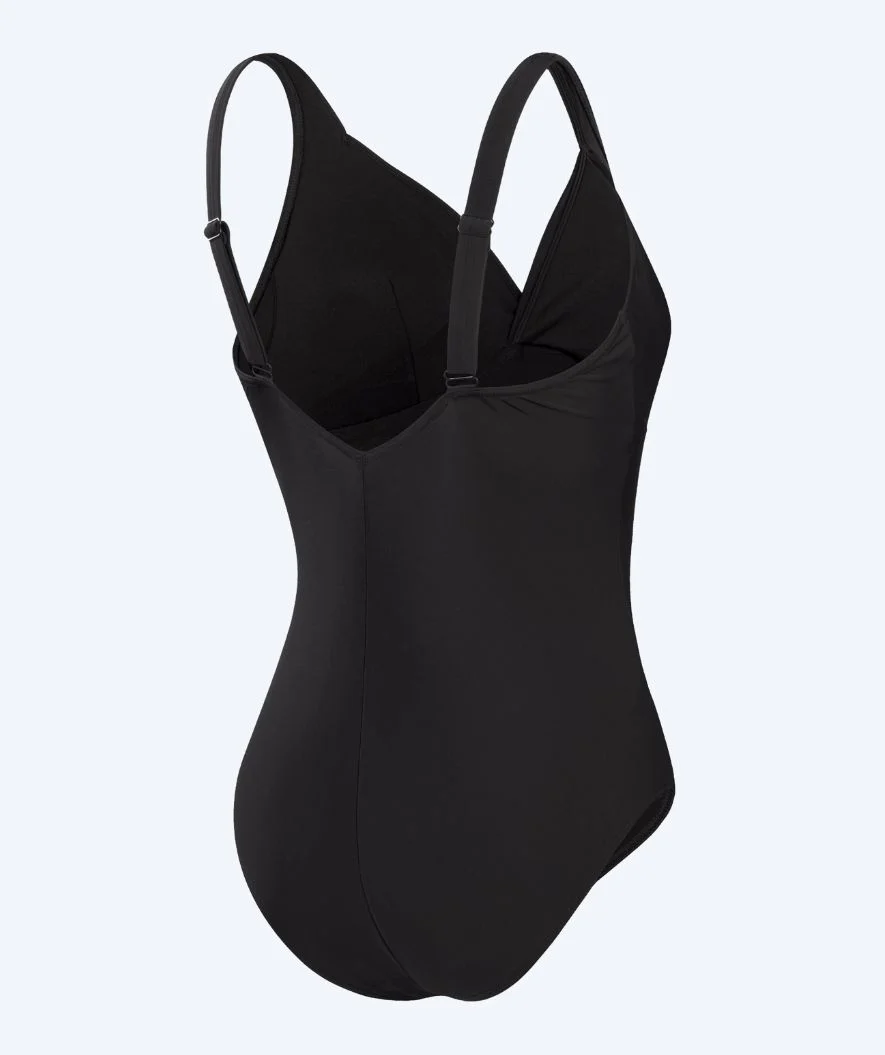 Speedo Badeanzug mit Einlagen für Damen - Shaping Cross Knot - Schwarz - Image 6