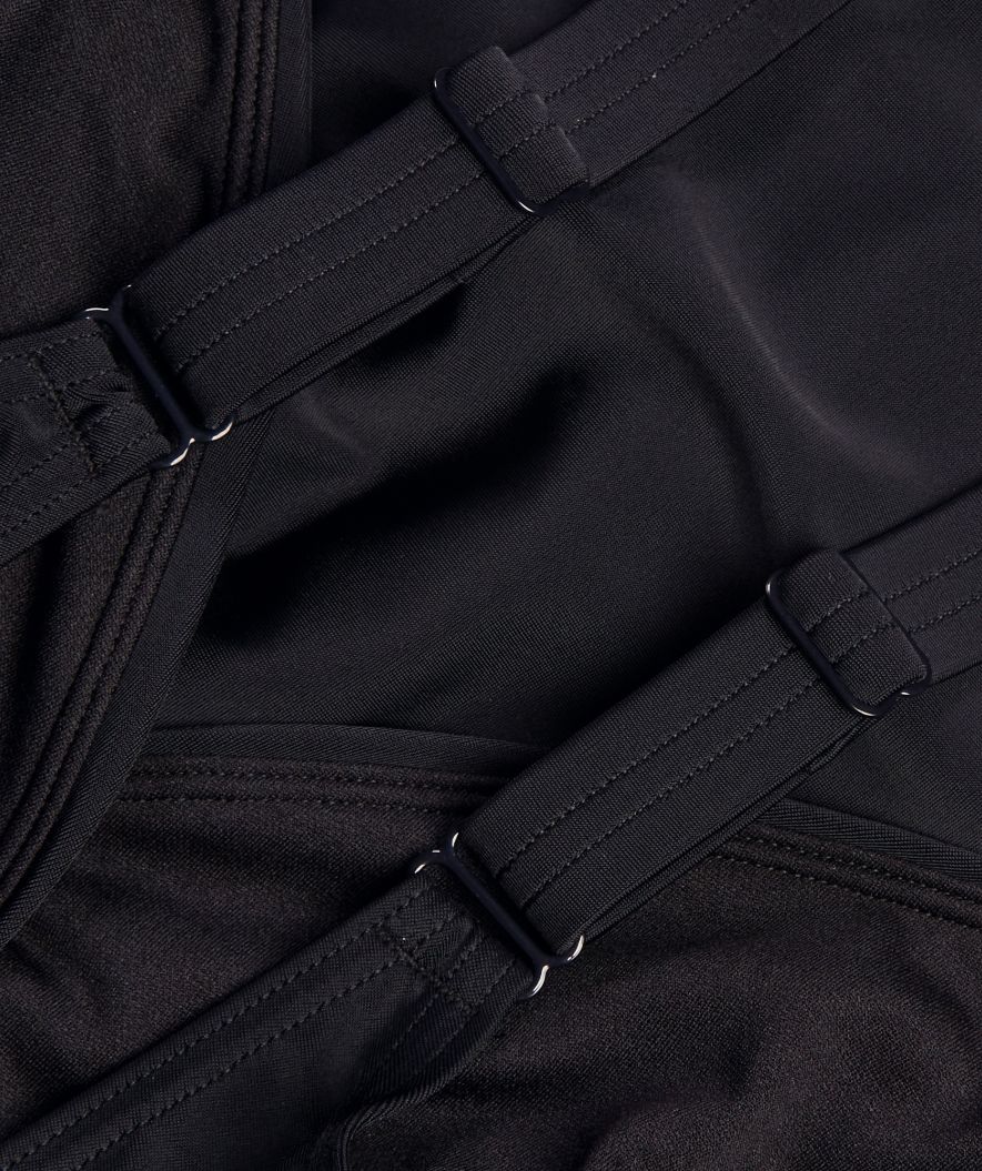Speedo Badeanzug mit Einlagen für Damen - Shaping Cross Knot - Schwarz - Image 7