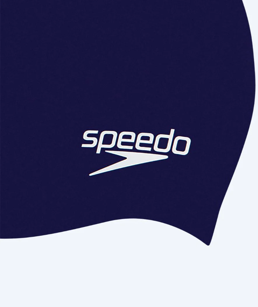 Speedo Badekappe für Junioren (6-16) - Plain - Donkerblau - Image 2