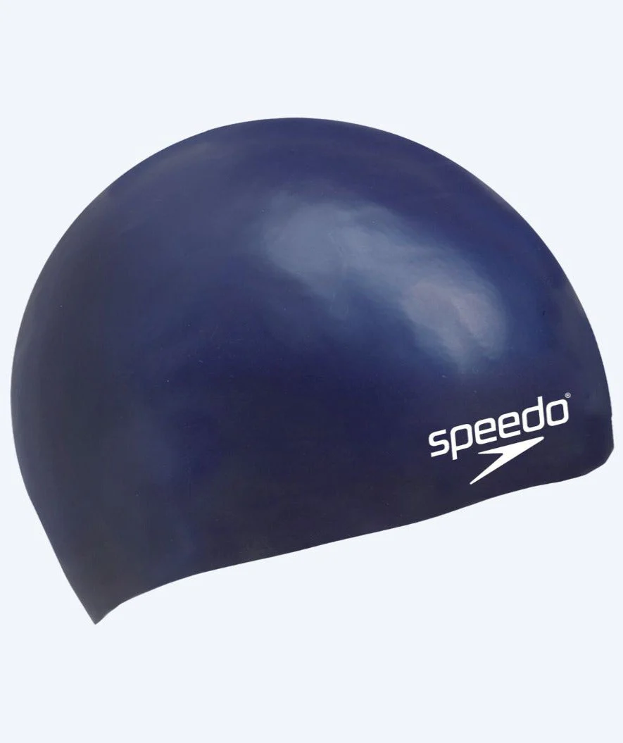 Speedo Badekappe für Junioren (6-16) - Plain - Donkerblau - Image 3