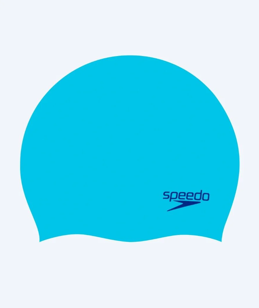 Speedo Badekappe für Junioren (6-16) - Plain - Hellblau