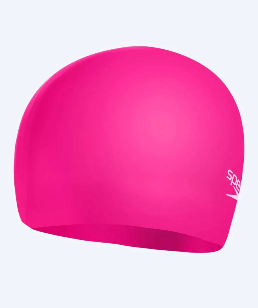 Speedo Badekappe für Junioren (6-16) - Plain - Rosa - Image 2