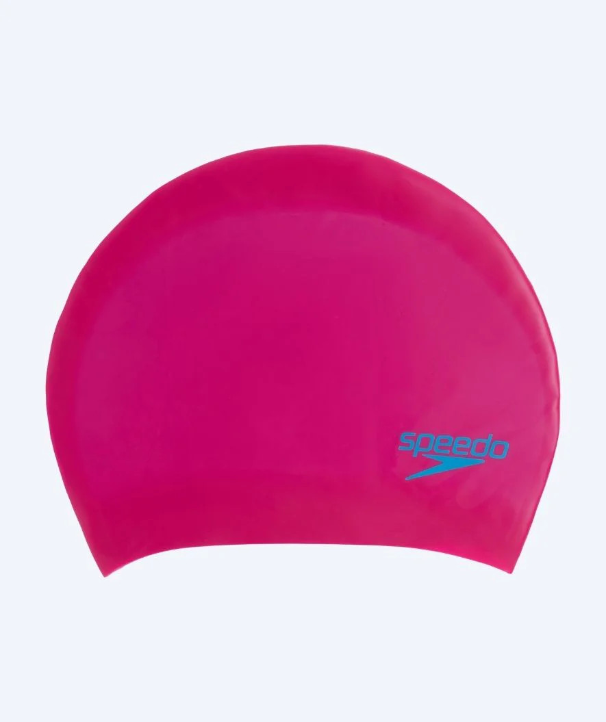 Speedo Badekappe für Junioren (6-16) - Plain - Rosa/Blau