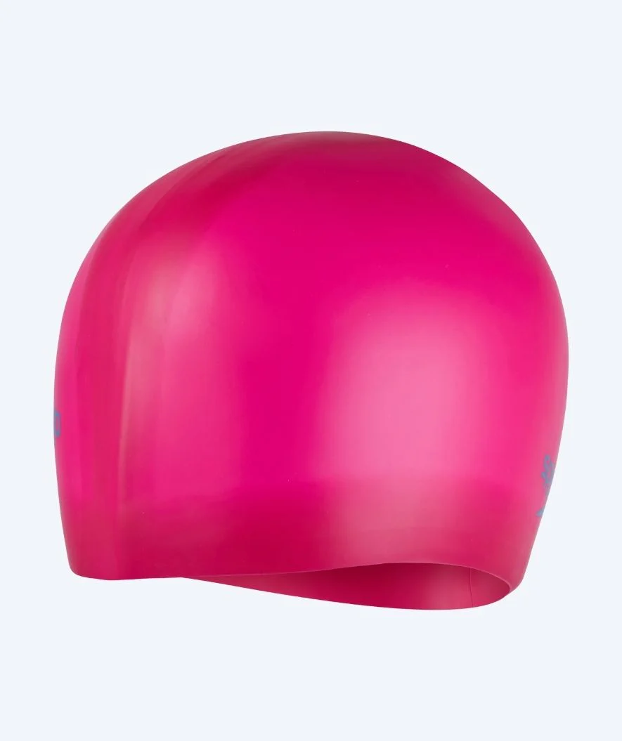 Speedo Badekappe für Junioren (6-16) - Plain - Rosa/Blau - Image 2