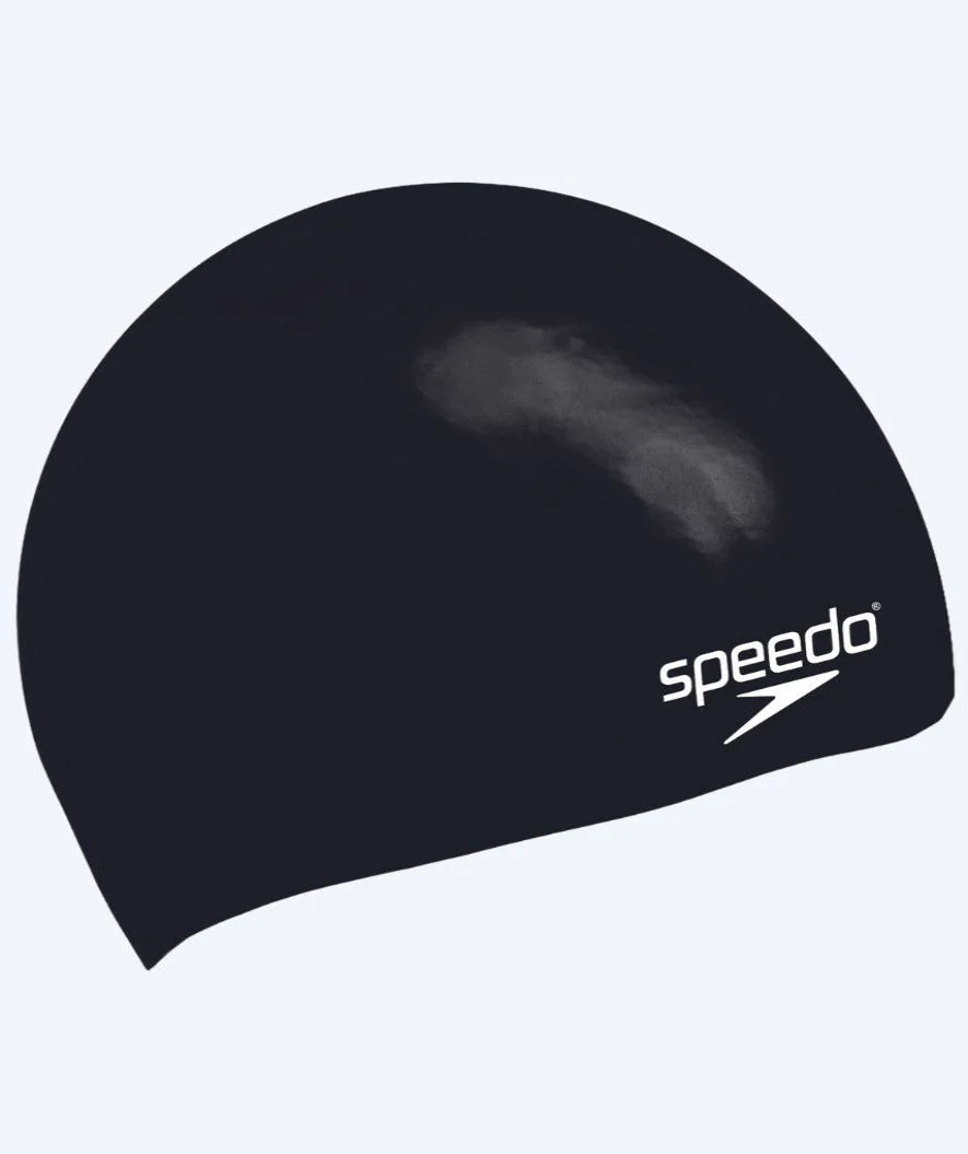Speedo Badekappe für Junioren (6-16) - Plain - Schwarz - Image 3