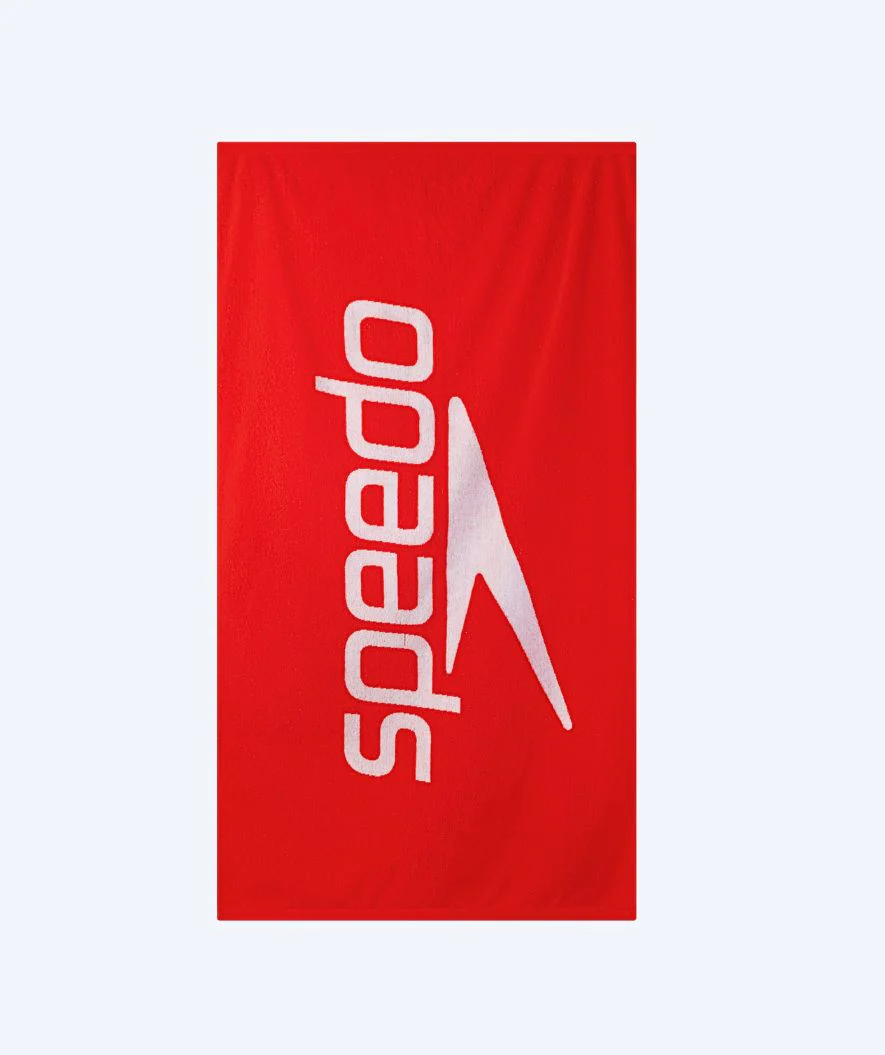 Speedo Badetuch - Logo - Rot/Weiß
