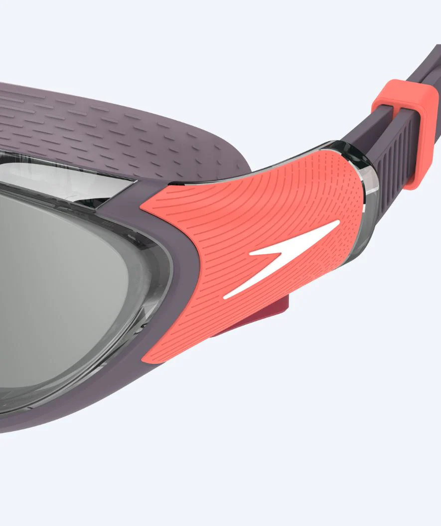 Speedo Schwimmbrille für Damen - Biofuse 2.0 Mirror - Lila/Orange - Image 3