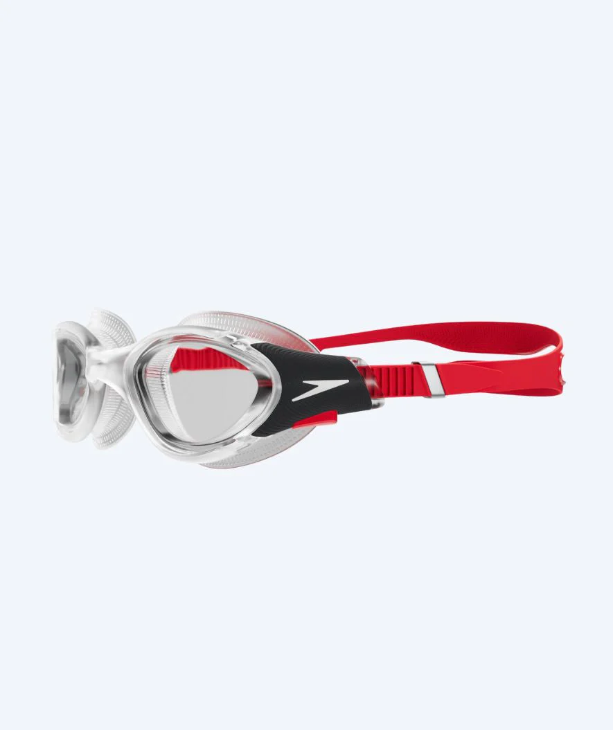 Speedo Schwimmbrille für Freizeitschwimmer - Biofuse 2.0 - Weiß/Rot - Image 3