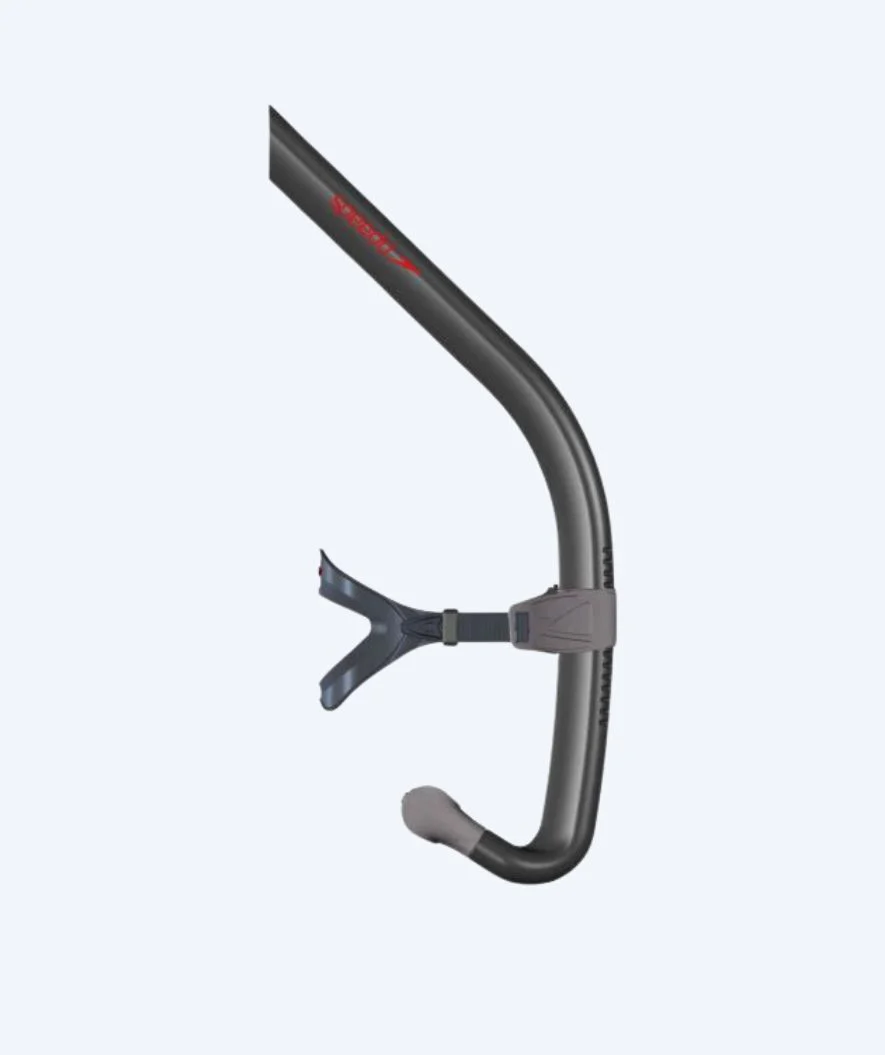 Speedo Mittelschnorchel - Bullet Head - Schwarz/Grau