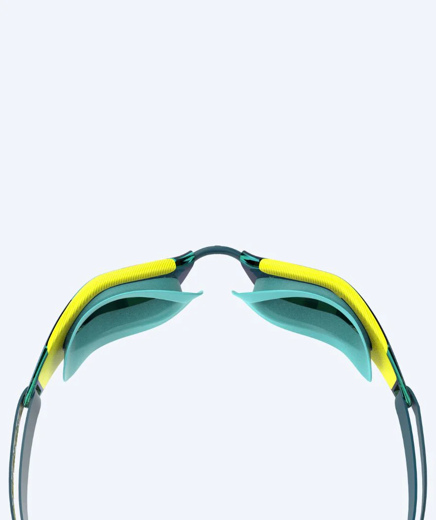 Speedo Elite Schwimmbrillen - Fastskin Hyper Elite Mirror - Gelb/Grün - Image 2