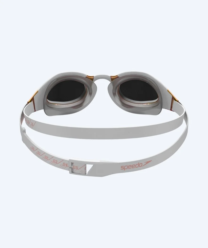 Speedo Elite Schwimmbrillen - Fastskin Hyper Elite Mirror - Gold/Weiß - Image 2