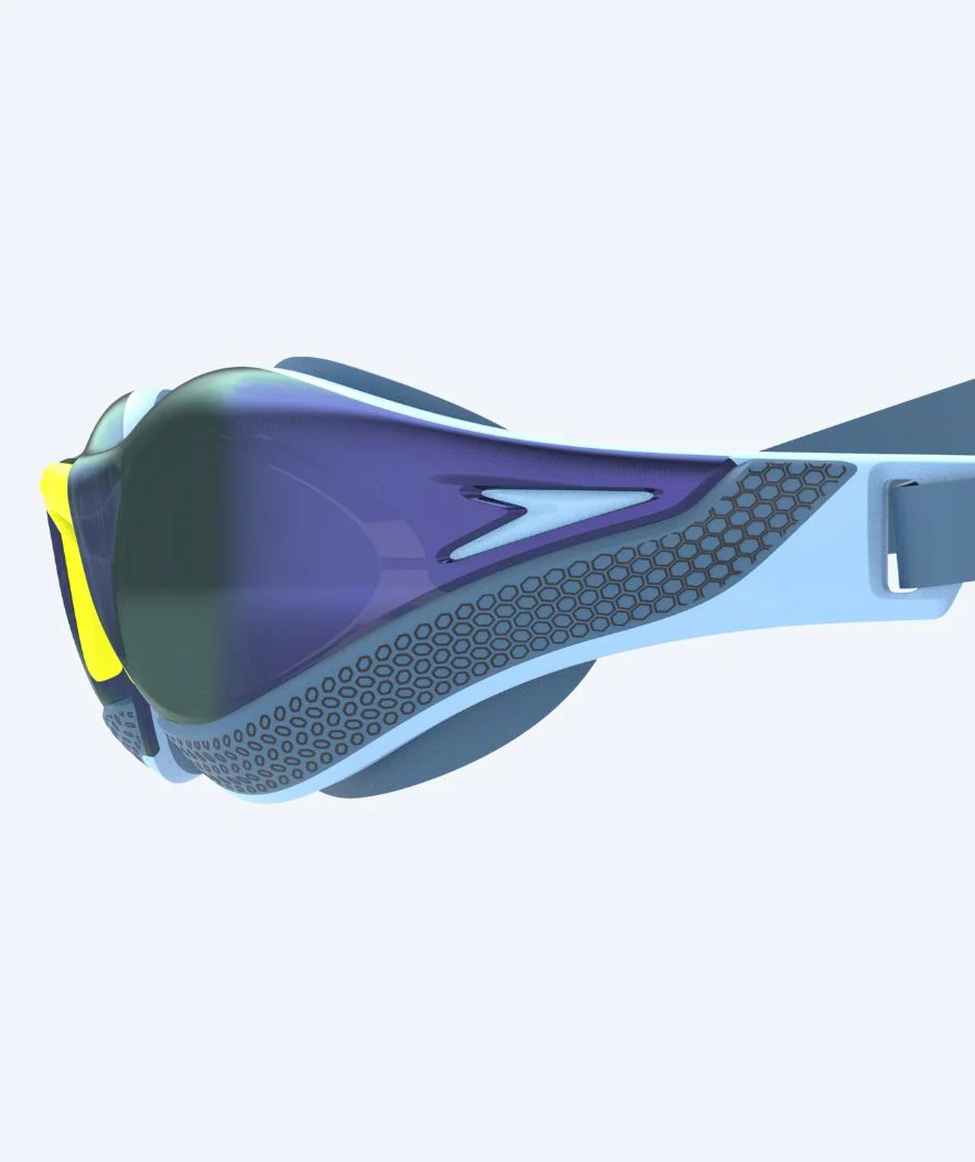 Speedo Elite Schwimmbrillen - Fastskin Pure Focus Mirror - Blau/Donkerblau (Limited 2026) - Image 3