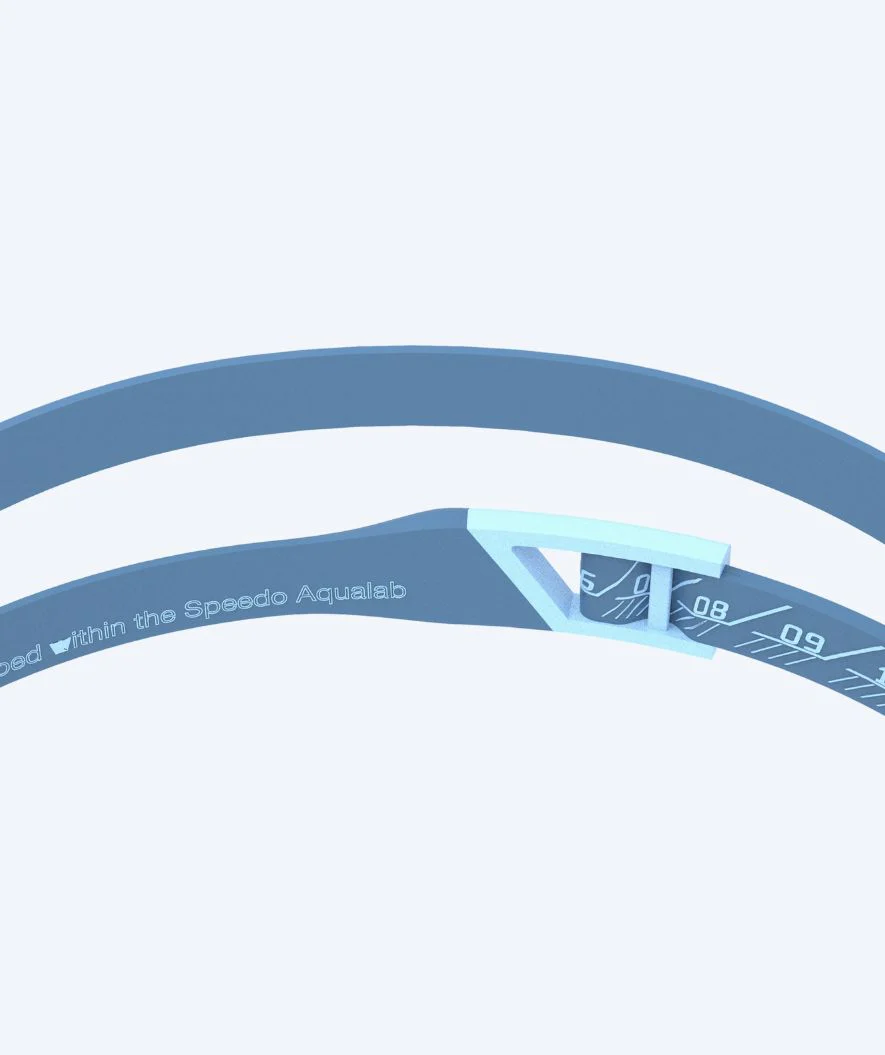 Speedo Elite Schwimmbrillen - Fastskin Pure Focus Mirror - Blau/Donkerblau (Limited 2026) - Image 4
