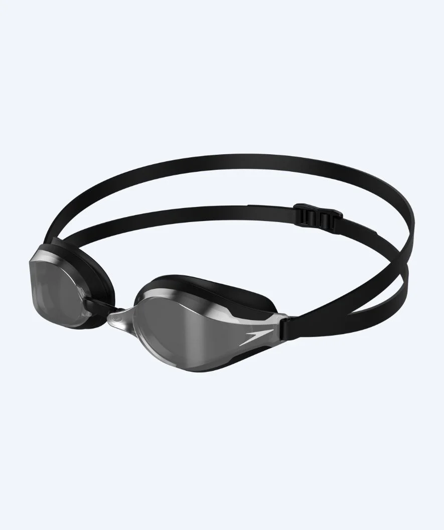 Speedo Elite Schwimmbrillen - Fastskin Speedsocket 2 Mirror - Schwarz/Silber