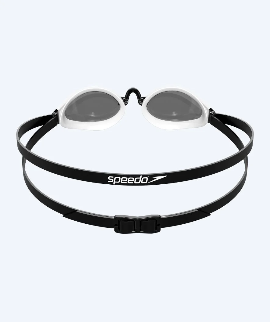 Speedo Elite Schwimmbrillen - Fastskin Speedsocket 2 - Weiß/Schwarz (Smoke Scheiben) - Image 2