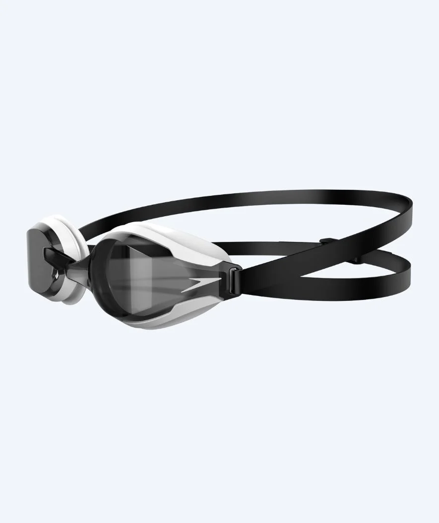 Speedo Elite Schwimmbrillen - Fastskin Speedsocket 2 - Weiß/Schwarz (Smoke Scheiben) - Image 3