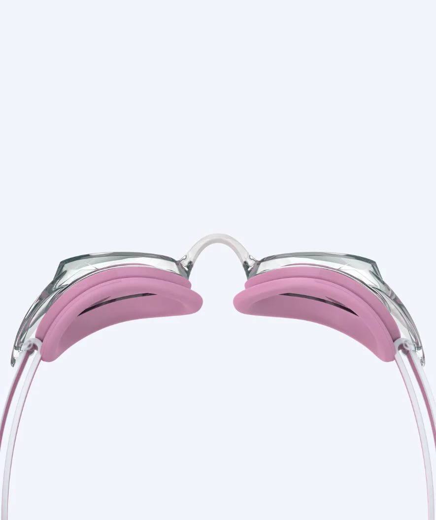Speedo Elite Schwimmbrillen für Damen - Vanquisher 3.0 - Hellrosa/Klar - Image 2
