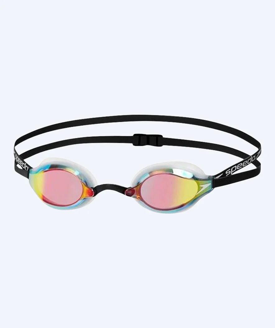 Speedo Elite Schwimmbrillen - Fastskin Speedsocket 2 Mirror - Gold/Schwarz - Image 2