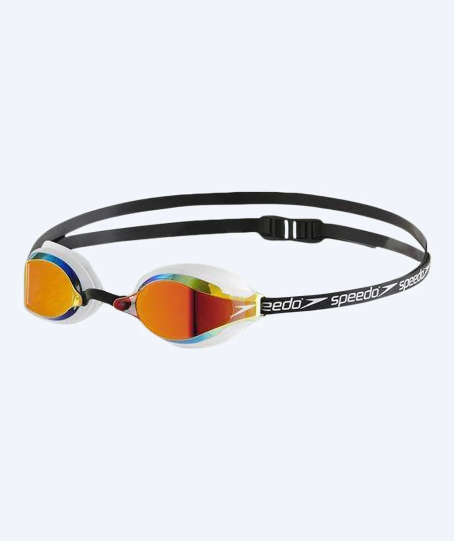 Speedo Elite Schwimmbrillen - Fastskin Speedsocket 2 Mirror - Gold/Schwarz - Image 3