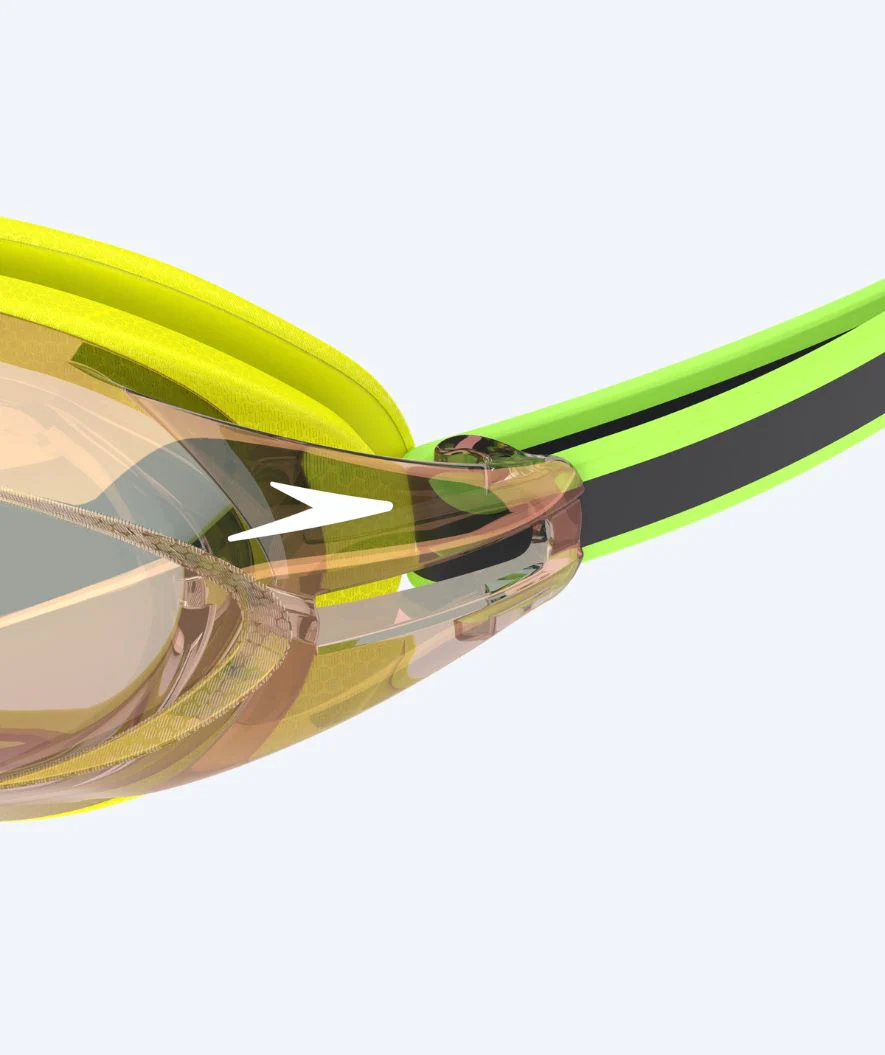 Speedo Elite Schwimmbrillen - Vanquisher 3.0 Mirrored - Grün/Bronze - Image 4