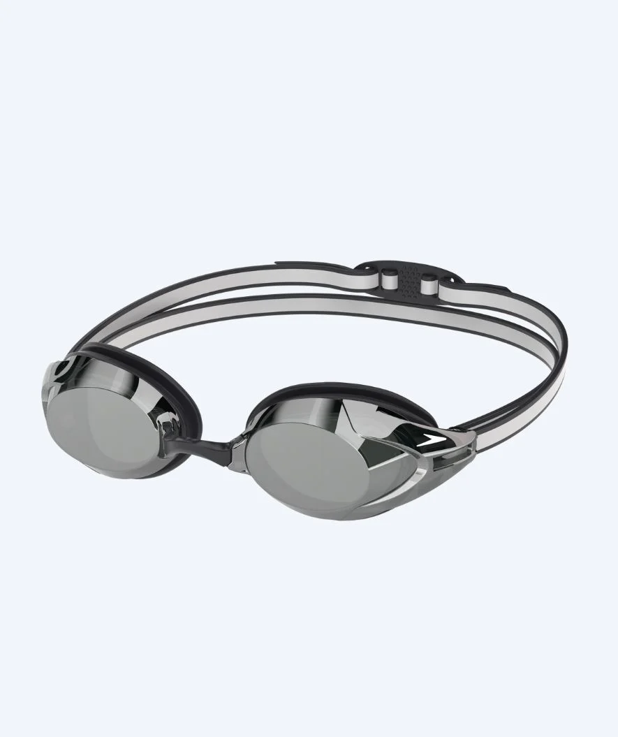 Speedo Elite Schwimmbrillen - Vanquisher 3.0 Mirrored - Schwarz/Silber