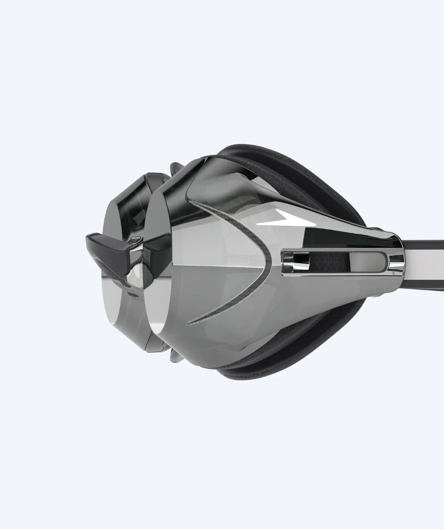 Speedo Elite Schwimmbrillen - Vanquisher 3.0 Mirrored - Schwarz/Silber - Image 4