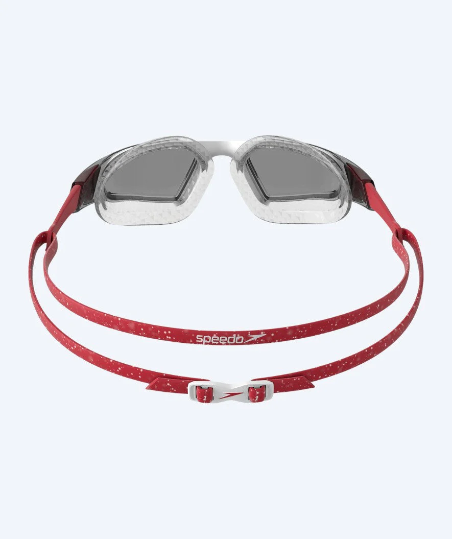 Speedo Freiwasser Schwimmbrille - AquaPulse Pro - Rot/Weiß - Image 3