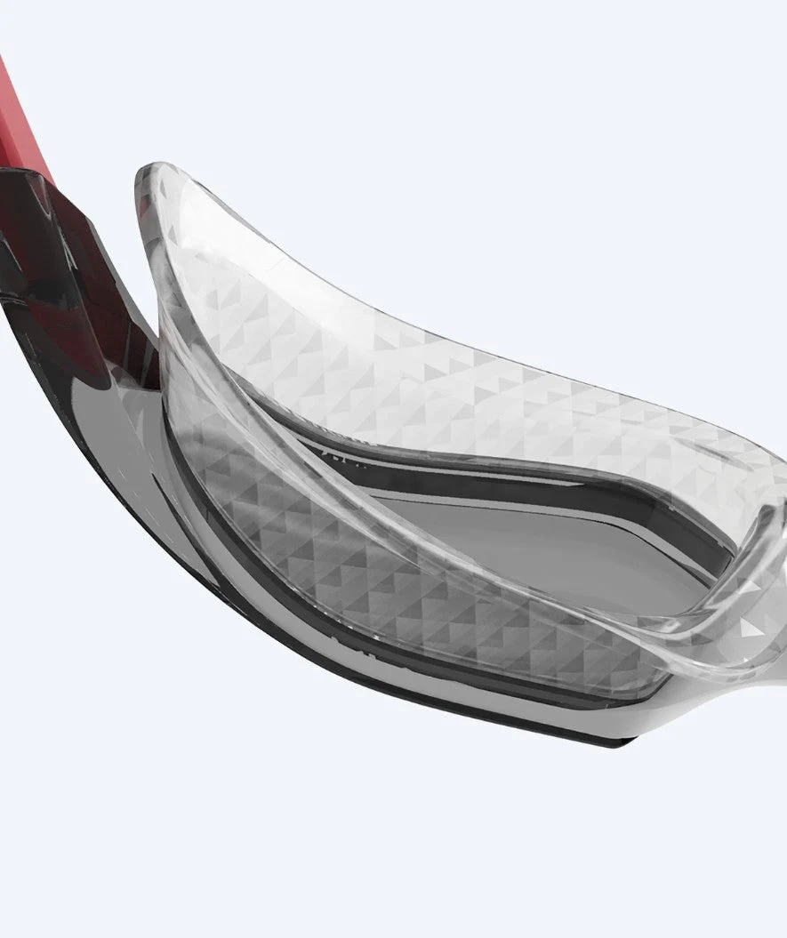 Speedo Freiwasser Schwimmbrille - AquaPulse Pro - Rot/Weiß - Image 4