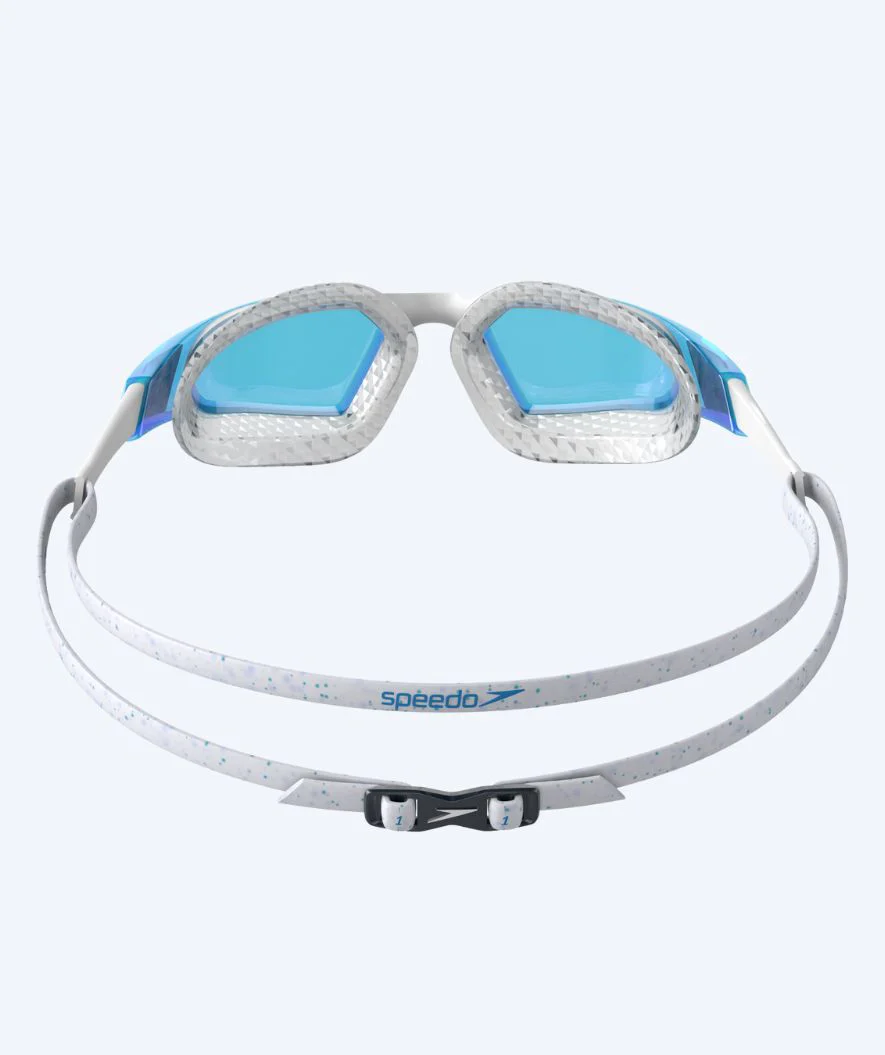 Speedo Freiwasser Schwimmbrille - AquaPulse Pro - Weiß/Blau - Image 3