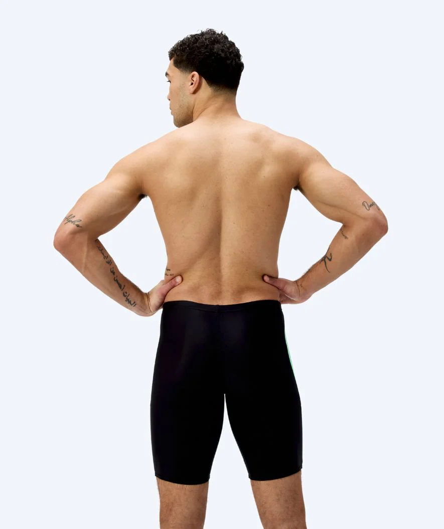 Speedo lange Badehose für Herren - Dive - Schwarz/Grün - Image 2