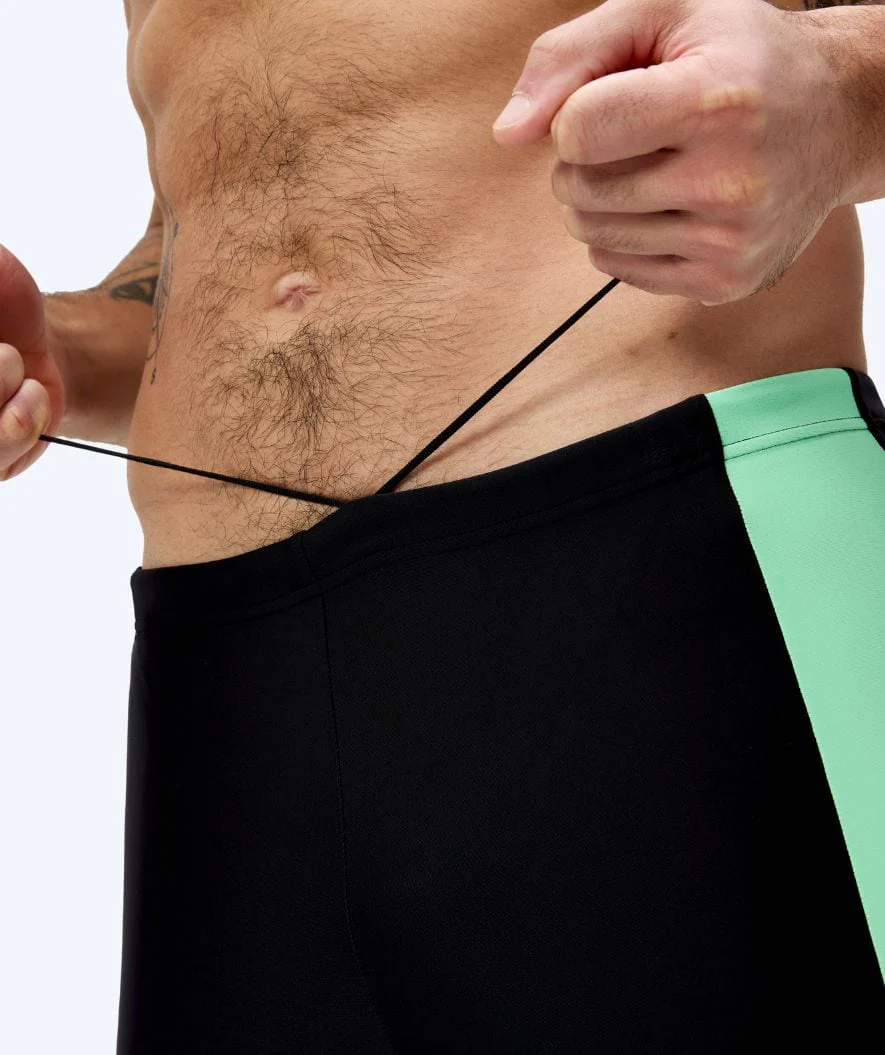 Speedo lange Badehose für Herren - Dive - Schwarz/Grün - Image 5