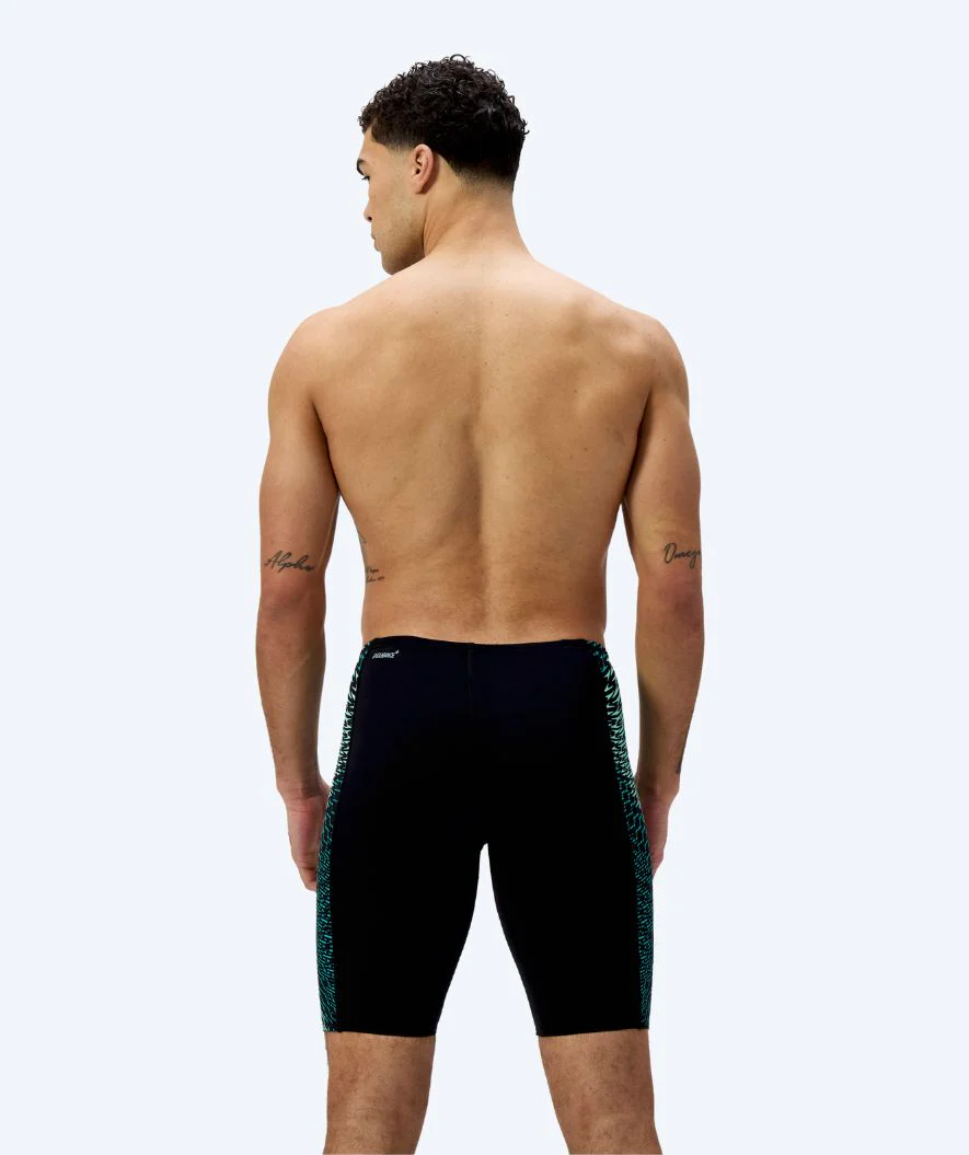 Speedo lange Badehose für Herren - Endurance Max Tech Pannel - Schwarz/Grün - Image 2