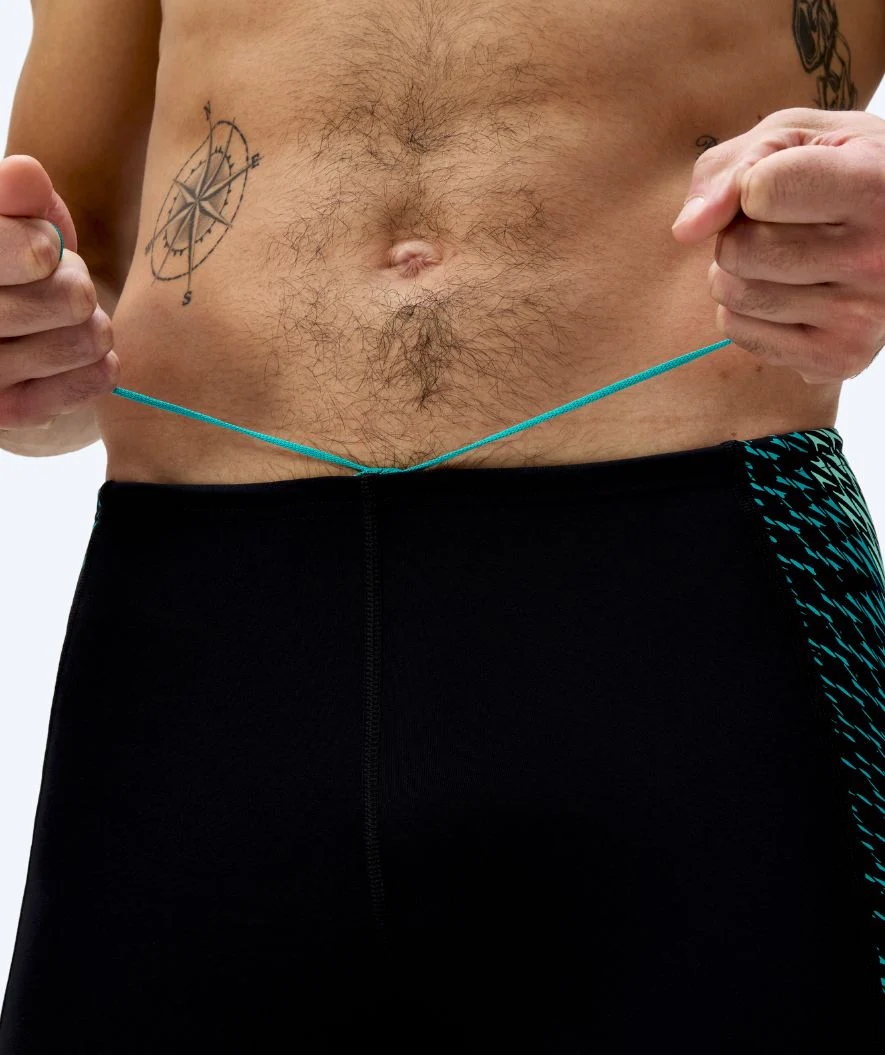 Speedo lange Badehose für Herren - Endurance Max Tech Pannel - Schwarz/Grün - Image 5