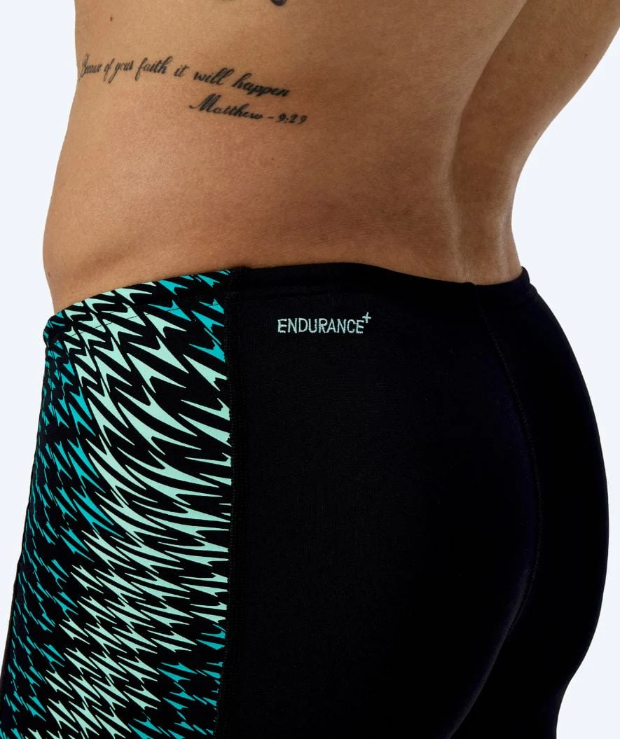 Speedo lange Badehose für Herren - Endurance Max Tech Pannel - Schwarz/Grün - Image 6