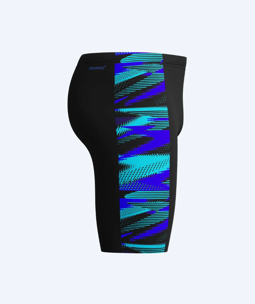Speedo lange Badehose für Herren - Hyperboom Panel - Schwarz/Donkerblau - Image 8