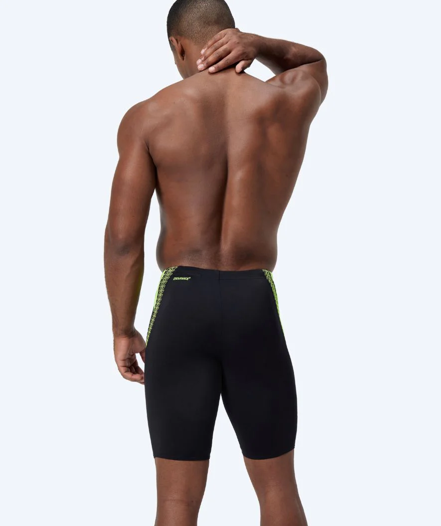 Speedo lange Badehose für Herren - Hyperboom Splice - Schwarz/Gelb - Image 2