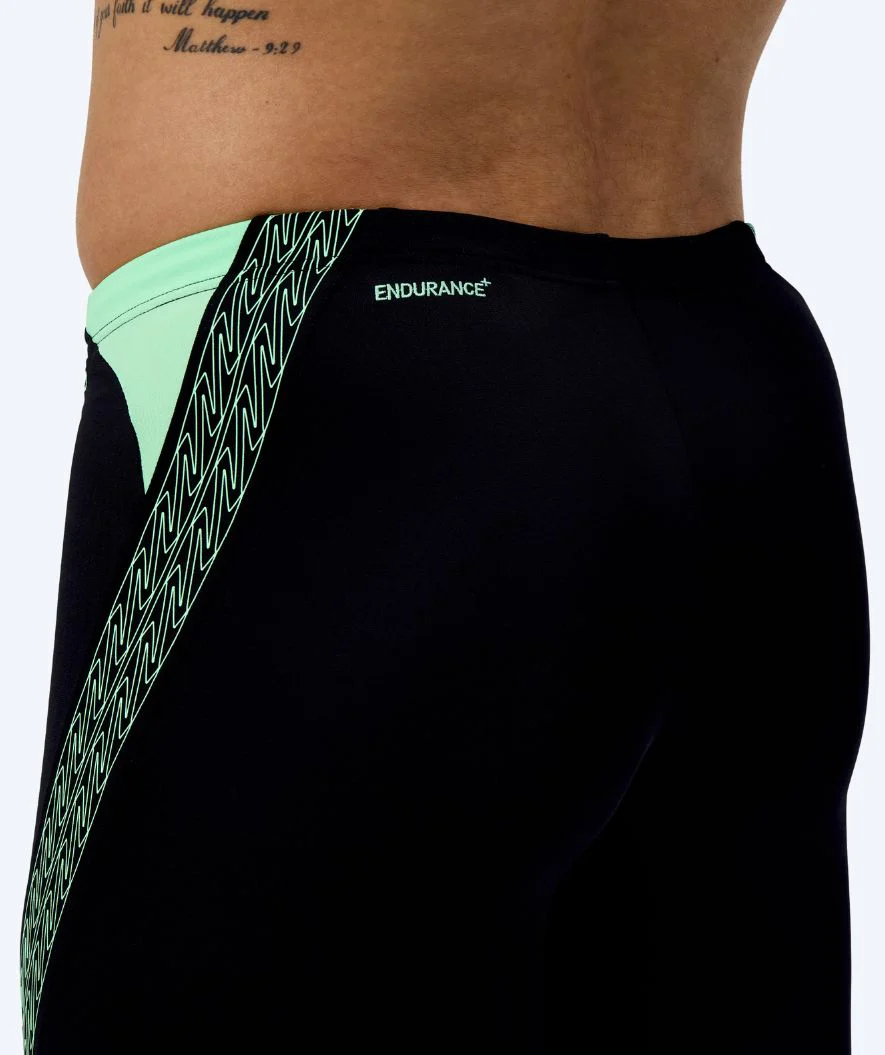 Speedo lange Badehose für Herren - Hyperboom Splice - Schwarz/Grün - Image 6