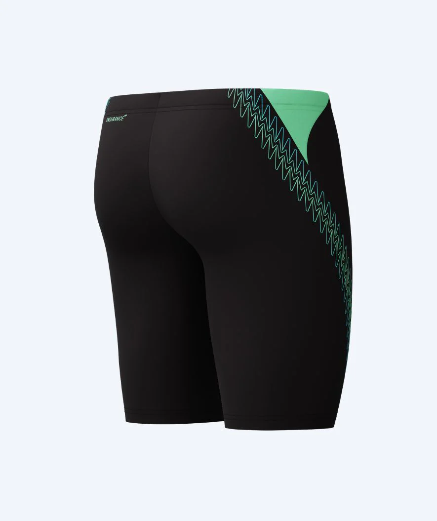 Speedo lange Badehose für Herren - Hyperboom Splice - Schwarz/Grün - Image 8